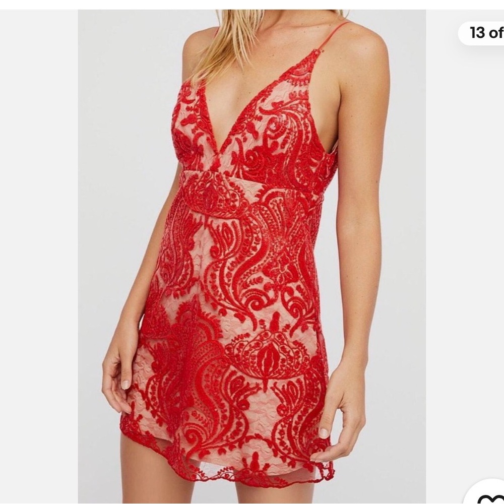 NWT Free People Night Shimmers Dress Size 8
